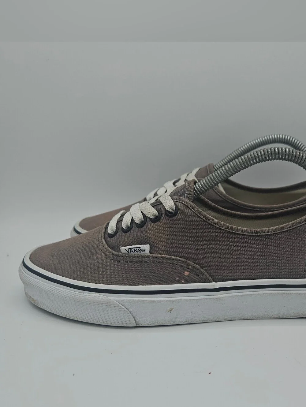 Vans Authentic Low Top Men's 8/ Wmn's 9.5 Taupe Bungee Cord